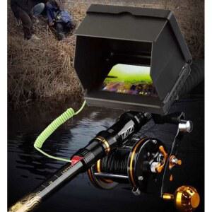 어탐기 낚시대 어군 풀세트 거치대 민물 어탐기거치대 검출기 1PCS 접착 조절식