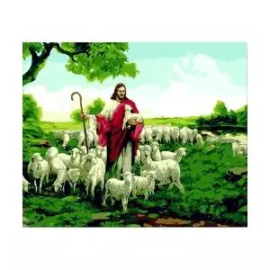 명화 푸른 40x50 위 쉬운 들판 그리스도 세트 추천상품 중형 신상 유화그리기 DIY A-079