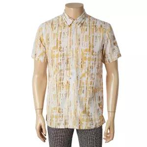 [롯데백화점]레드옥스 남성 S/S 캐주얼 여름 반팔 남방 셔츠 R242SH952-YE