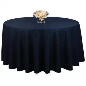 원탁용 식탁보 행사용 원형 테이블커버 원형보 테이블