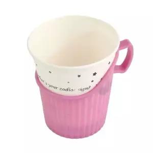 종이컵 컵받침 손잡이 홀더