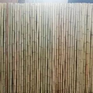 대나무 파티션 사생활보호 울타리 테라스 난간 가림막