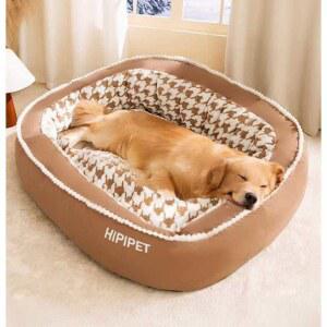 강아지 겨울 대형 탈부착 방한 120cm 침낭 완전 대형견에게 대형견집 금모소파 방석