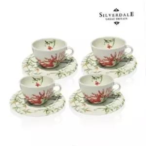 실버데일 에덴핑크 4인 커피잔세트