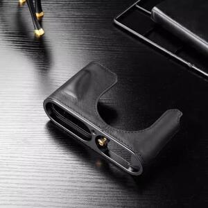 핸드워크 카메라  가죽 가방 바디 박스 케이스, Leica Q3 핸들 보호 슬리브 금속 베이스