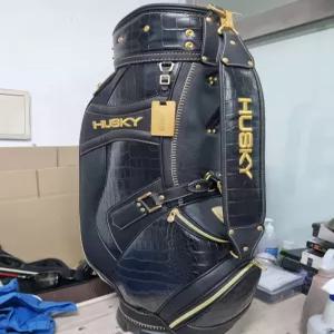 명품 블랙 허스키 캐디백
