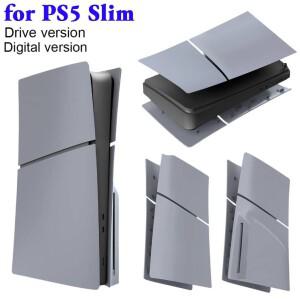 [호환품]PS5 슬림 디스크/디지털 ABS 페이스플레이트 쉘 커버용 30주년 기념 플레이트 Playstation5 Slim용