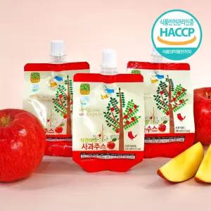 자연마을 100% 국내산 착즙주스 무첨가 사과주스 10입 