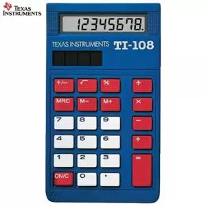 텍사스인스트루먼트 TI-108 미국 초등학교 에스티 계산기