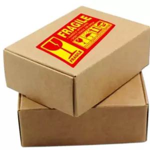 스티커 파손주의 택배 포장 취급의 안전 300개 1롤 주의 의안내