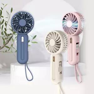 하이온 휴대용 무선 선풍기 핑크야외용 용핸디 핸디용 용선풍기 손선풍기