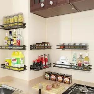 키밍 주방 양념통 선반 정리 벽걸이 거치대 30cm