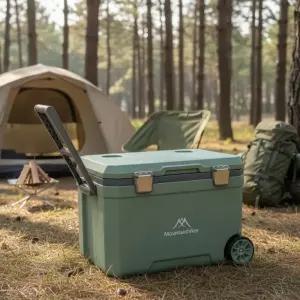 [KEEP]마운틴하이커 캠핑 캐리어 하드 쿨러 45L 대형 아이스박스