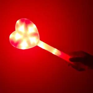 LED 레드 하트봉 대형 축제 굿즈 굿즈 응원 콘서트 단체봉 단체 소품 꾸미기 공주