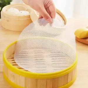 푸드매쉬 실리콘 깔개 떡시루 시트 찜기 찜판 만두 기 시루밑