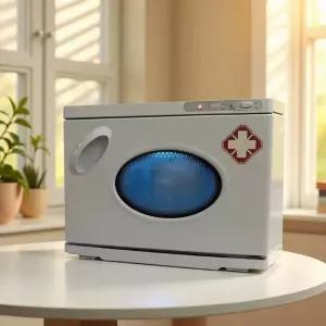 UV 미니 타올 미용 소형 온장고 살균소독기 찜질기