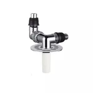 프리미엄 세탁기 배수관 캡 스테인리스 하수구 연결 트랩 7.8 덮개도금 이중 방지 파이프