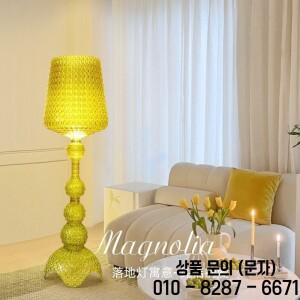 이탈리아 카르텔 거실 플로어 램프 디자이너 예술적 장식 속이 빈 인터넷 유명 인스타일