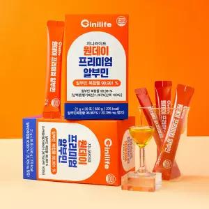 지니라이프 원데이 프리미엄 알부민 벨기에산 액상타입 비타민 활력충전