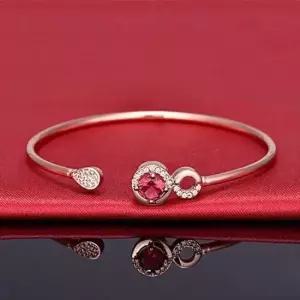 여성 팔찌 큐빅 루비서클 뱅글 유니크팔찌 예쁜팔찌 팔찌선물 화려한팔찌 여친팔찌