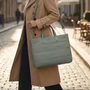 STSL 데일리 직장인 대학생 노트북가방 숄더백 S 노트북파우치 노트북숄더백