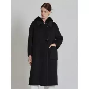 [르오트]밍크트리밍 구스다운 베스트 핸드메이드 울코트 택가격 780000원 _P415647425