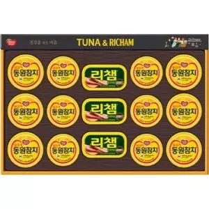 [동원] [동원선물세트]동원참치 튜나리챔 99호 5세트 + 쇼핑백 (P3)