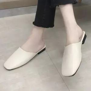 방한 선물 여성샌들 뮬슬리퍼 신상 뮬 구두슬리퍼 털-WFIAMP5