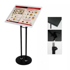국내산 호텔 연회장 푸트코트 높이 각도조절 메뉴판 거치대 레스토랑 컨벤션