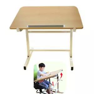 국내제작 디자이너 학생 거북목방지 높이 각도조절 책상 학습용 공부테이블