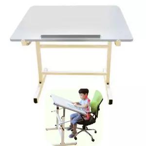 국내제작 디자이너 학생 거북목방지 높이 각도조절 책상 공부용 학습용 학습책상