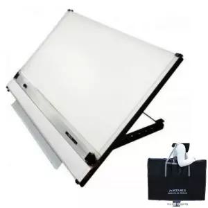 국산 미카도 5단 각도n높이조절 콤팩트형 일반 휴대용 제도기 튼튼 제도용품