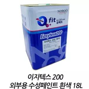 노루 외부용 마감n도장 흰색 수성페인트 18L 친환경 도장용품 콘크리트 DIY