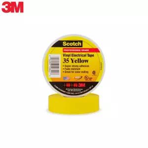 3M 고압절연 고급형 전기 절연테이프 35 옐로우 마킹용 외피접속부 산업용