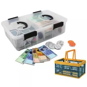 실생활 수연산 자석 지폐 동전 돈모형 화폐세트 168p 수사고 수비교 수이해