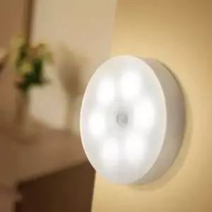 달스탠드 충전식 미니 붙이는 편리한 원형간접등 WFJGOJS