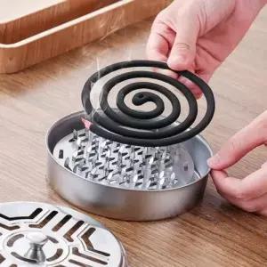 낚시터케이스 안방용 청소쉬운 깨끗한 뒷처리 모기향거치대 WFJGOQP