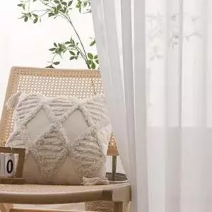 차르르 나비주름 거실 화이트 길이조절 인테리어 WFJKTES