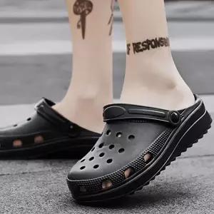 남자 컬러 해변 물놀이 워터 뮬 아쿠아 슈즈 슬리퍼 워터파크신발 남자뮬슬리퍼