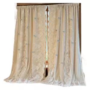 안방암막커튼 햇빛차단 화이트 호텔식 커튼 커텐 암막 작은창 침실 창문 100 작은방