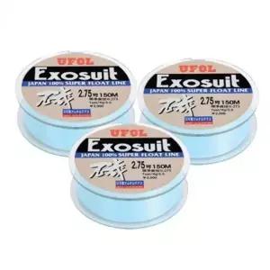 150M 낚싯줄 D 엑소슈트 스카이블루 바다 찌낚시 끈-WFIF4HX