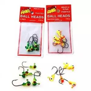 낚시 5p세트-색상랜덤발송 루어바늘 지그헤드 낚싯-WFIF5M9