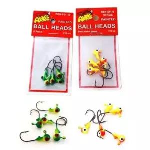 낚시 5p세트-색상랜덤발송 루어바늘 지그헤드 낚싯-WFIF5M9