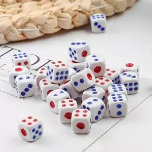 고품질 초소형 미니 주사위 주사위 작은주사위 휴대용주사위 주사위게임 보드게임만들기 WFIEUIB