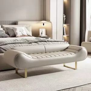 럭셔리 벤치 침대 발받침 쇼파 베드 매장용 휴식 소파