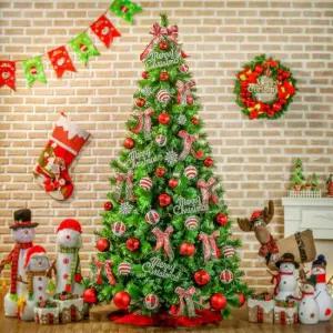 270cm 해피 롤리팝 스카치 솔잎트리 풀세트 완제트리 대형트리 완제트리 트리풀세트