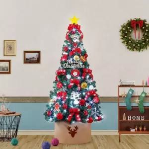 180cm 산타 글로리 풀세트 크리스마스트리 전구포함 완제트리 트리풀세트 풀세트트리