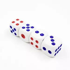 고품질 18mm 주사위 주사위 작은주사위 휴대용주사위 주사위게임 보드게임만들기 WFIEUW0