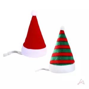 동물용 산타모자 435044 강아지모자 고양이모자 반려동물악세사리 강아지겨울모자