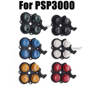 TingDong 오른쪽 전도성 고무 기능 버튼  플라스틱 패드 키  PSP 3000 콘솔용